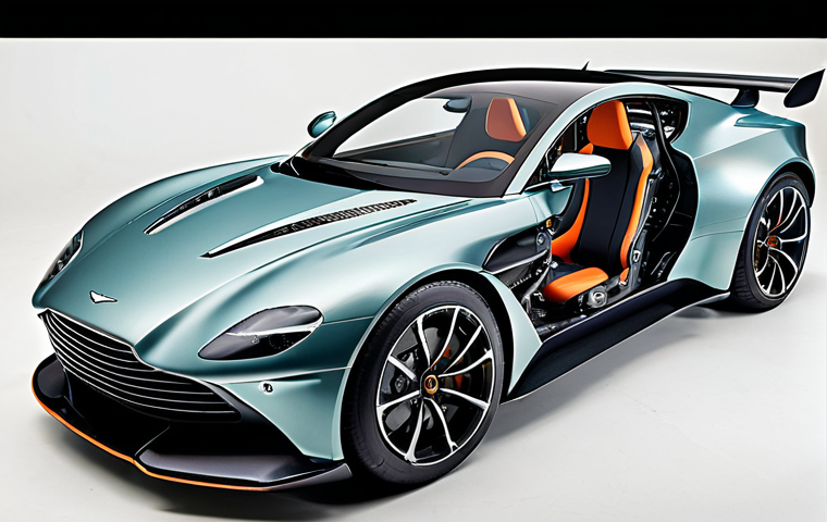 **Prompt:** A powerful, futuristic cutaway view of the Aston Martin Valhalla's hybrid powertrain. Emphasize the intricate