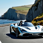 McLaren Elva - Open-Air Thrill**

"A McLaren Elva speeding down a coastal road, sunlight reflecting off its carbon fiber body, fully clothed driver wearing a racing helmet, scenic background with ocean and cliffs, appropriate attire, safe for work, perfect anatomy, natural proportions, professional automotive photography, high quality, realistic rendering, family-friendly."

**